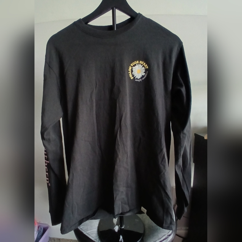 🖤Long Sleeve Simply Southern [Black]